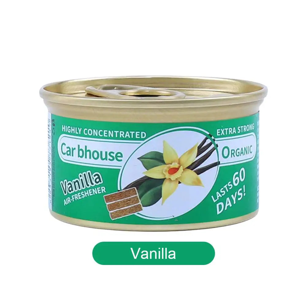 Coffee Scented Car Air Freshener - Canned Wood Block Aromatherapy