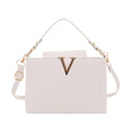 Minimalist Square Shoulder Bag - Women's PU Crossbody Handbag