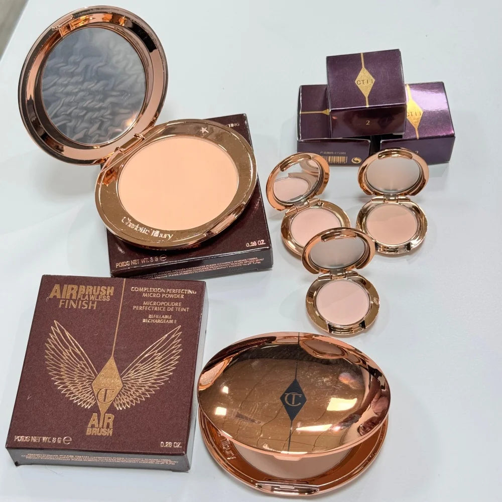 Charlotte Tilbury Airbrush Flawless Finish Smoothing Pore-blurring Effect AIRbrush-effect Makeup Finishing Powder CT Cosmetics