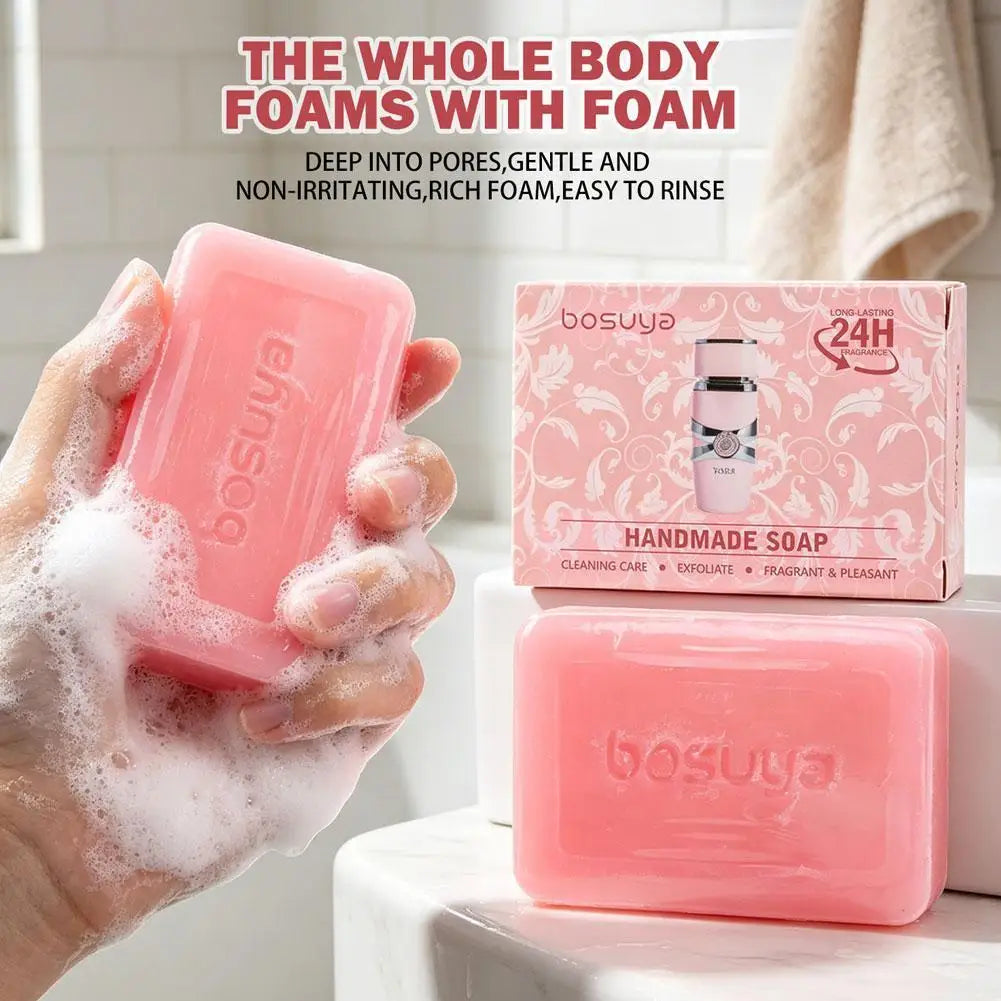 Flower-fragranced Soap Aroma Essential Oil Soap Handmade Soap For Body Cleansing Gift Wedding Party Favors