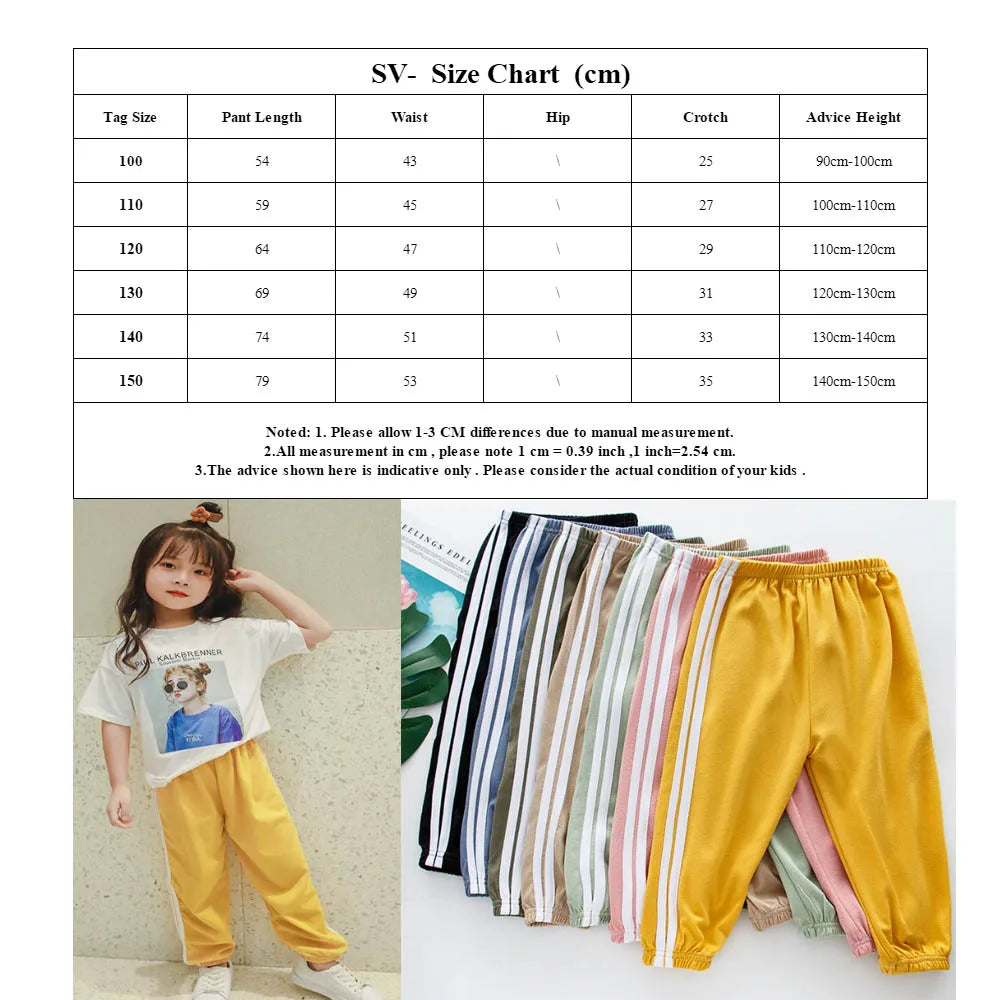 Tinoluling Kids Sport Trousers - Unisex Summer Athletic Pants