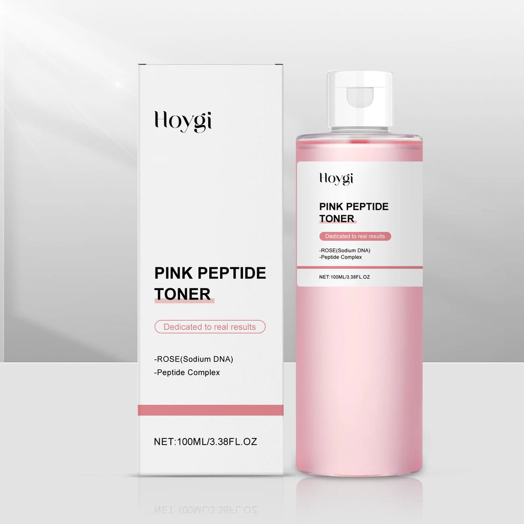 Rose Essence Toner Glowing Skin Soothing Moisturizing Refreshing Conditioning Nourishing Brightening Facial Pink Peptide Toner