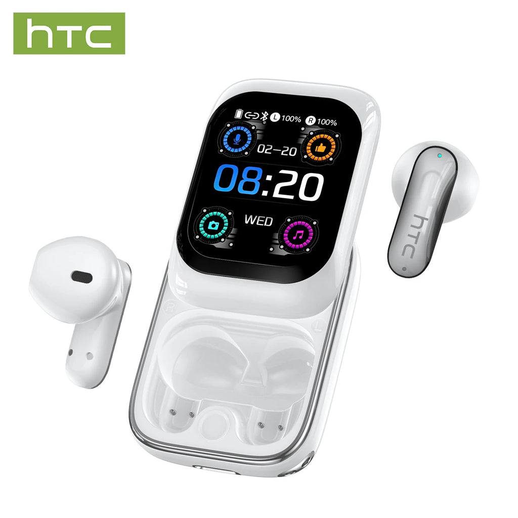 Sliding Cover Bluetooth Headphones Wireless Earbuds 30Hrs Playback Earphones AI Translation Headset Clear Sound Noise Cancelling