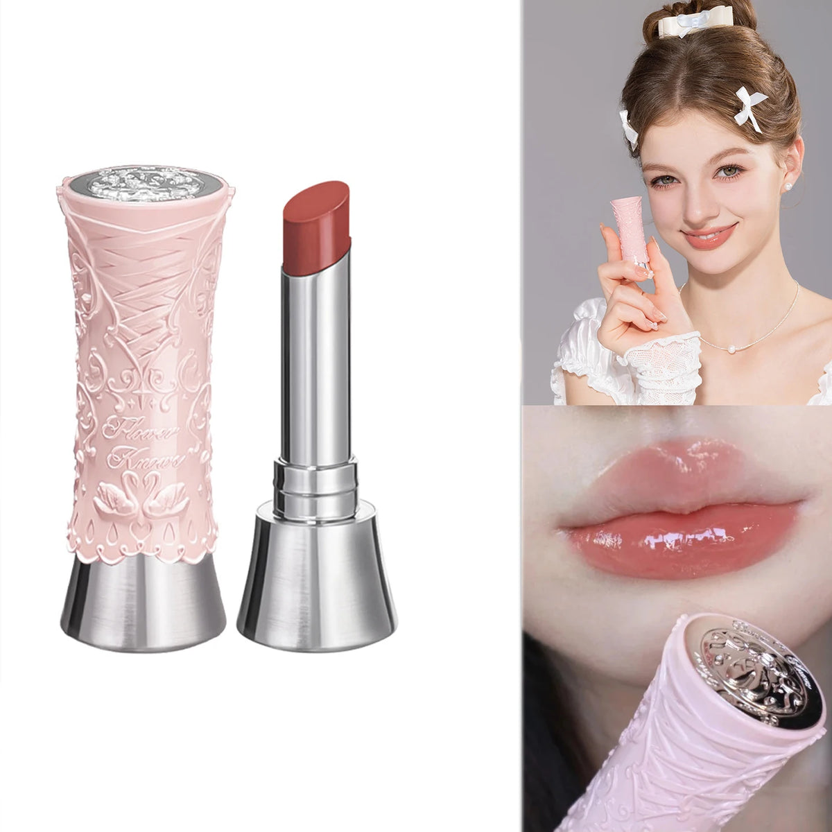 Flower Knows Lip Gloss - Vegan Hydrating Tinted Lip Oil