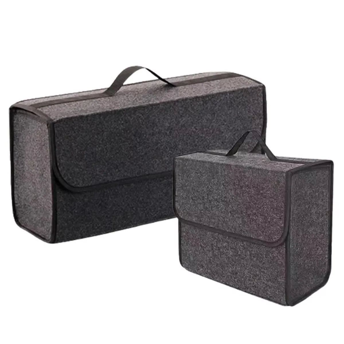 Soft Felt Car Trunk Storage Box – Large Capacity Organizer Bag