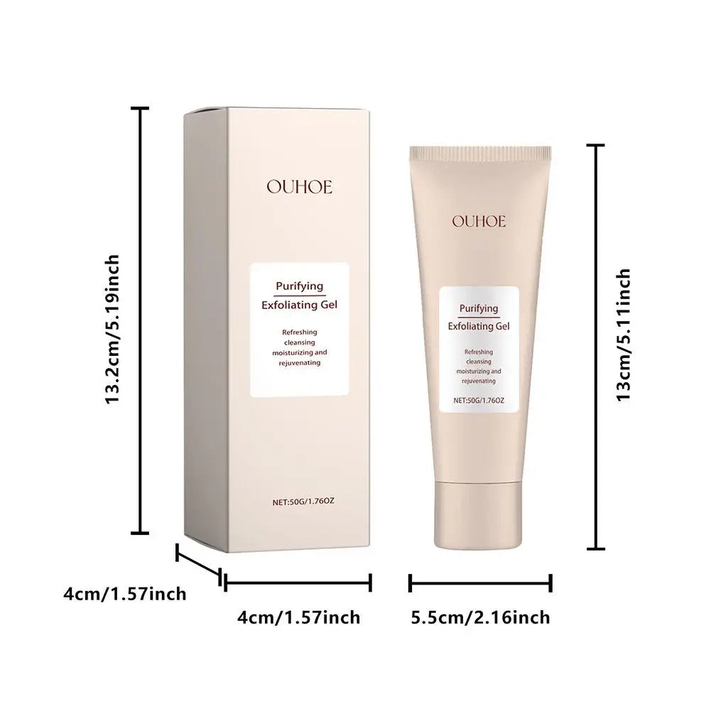 OUHOE Purifying Exfoliating Gel - Pore Refining Face Scrub 50g
