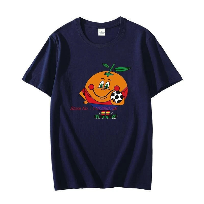 Spain 82 Graphic T-Shirt - Men's Cotton Oversized Short Sleeve Tee