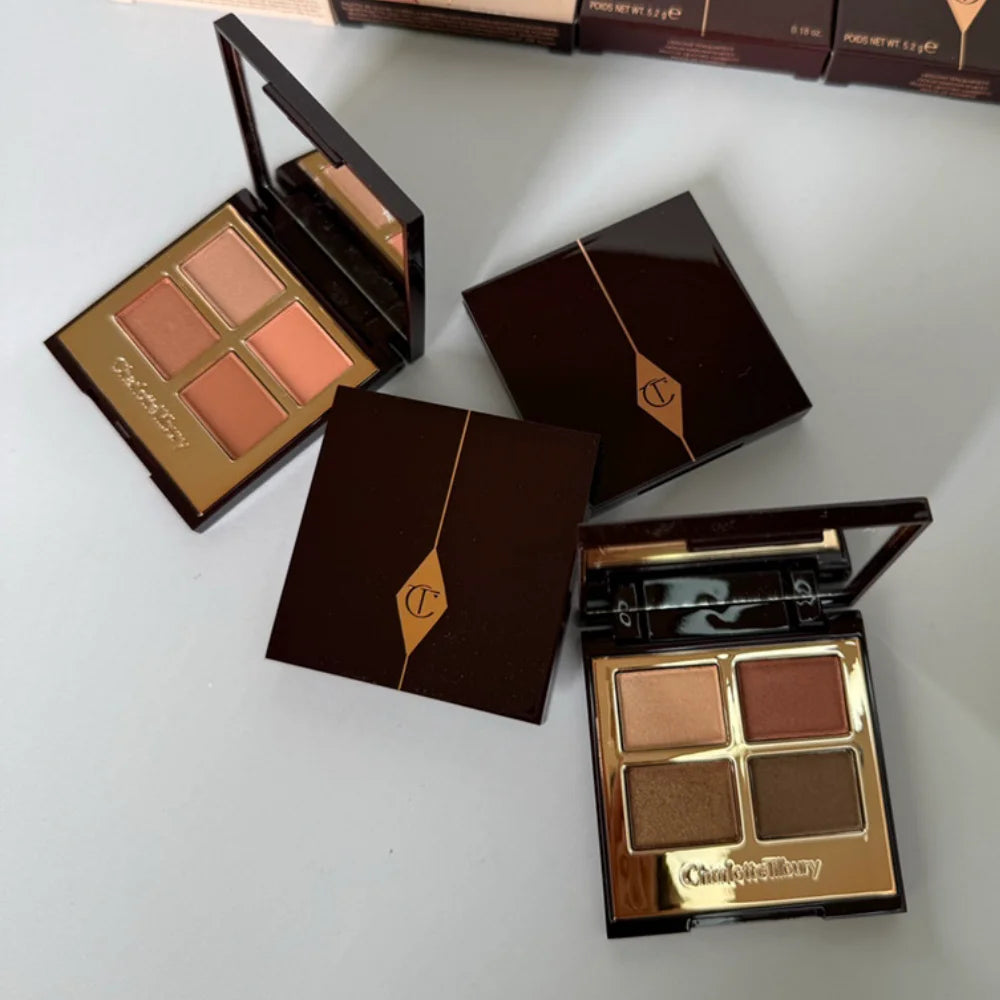 Charlotte Tilbury Eye Shadow 4-colors 6-colors 7-colors 9-colors Super Nudes Easy Eye Push Up Lashes Lasting Natural Cosmetics