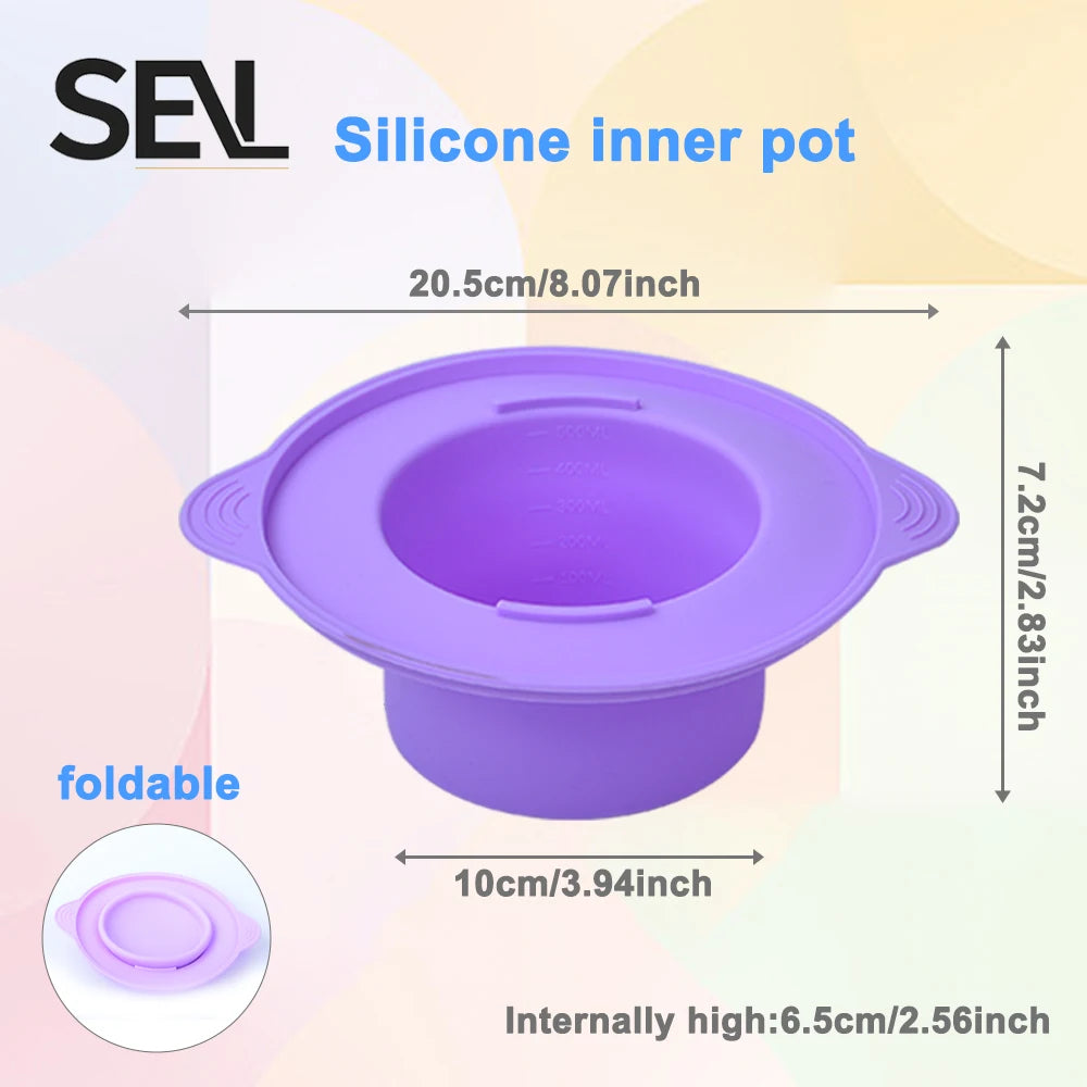 500ml Wax Heater and Melting Pot for Hair Removal - USB Powered