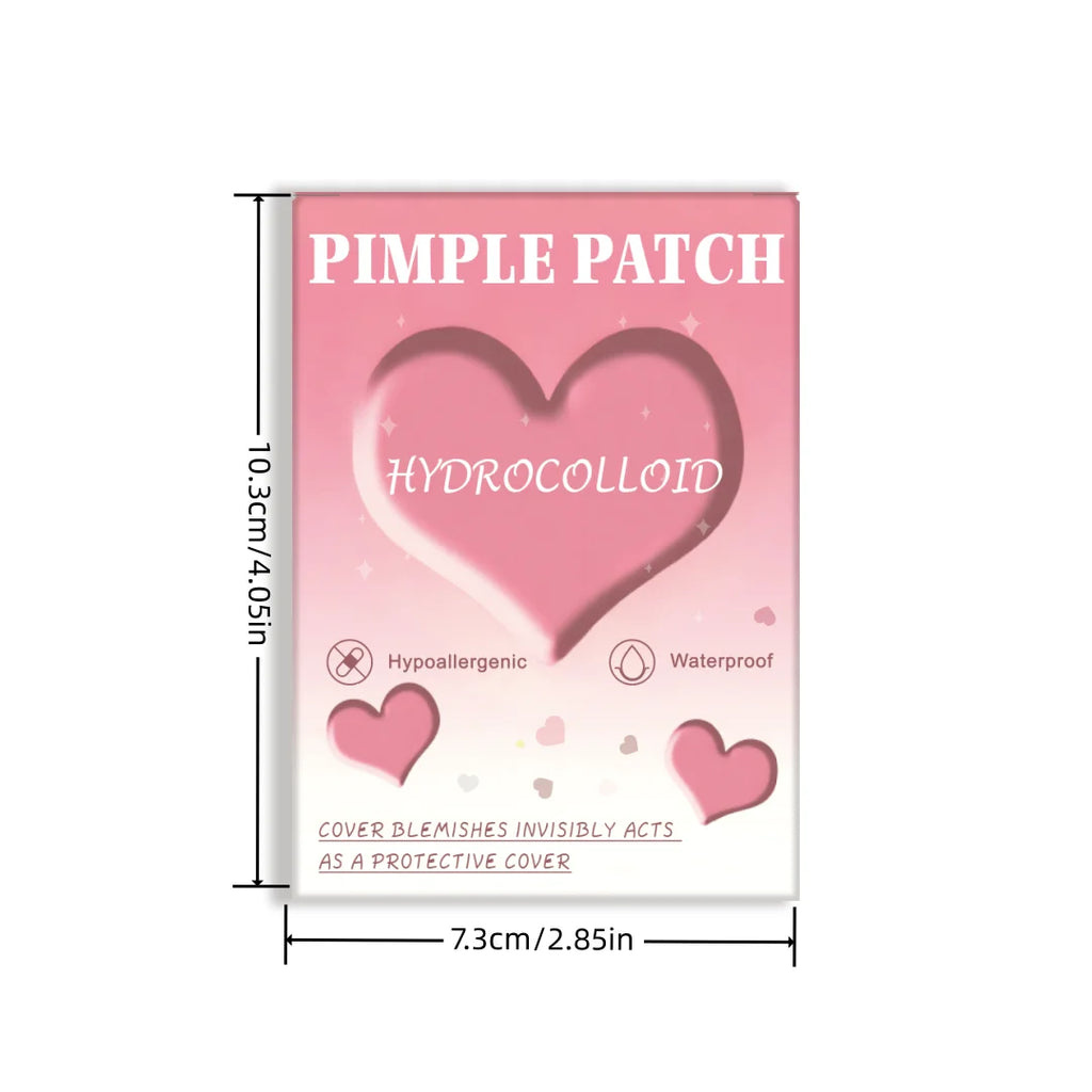 Multi-Color Star Acne Patches - 1260 Count Ultra-Thin Pimple Set
