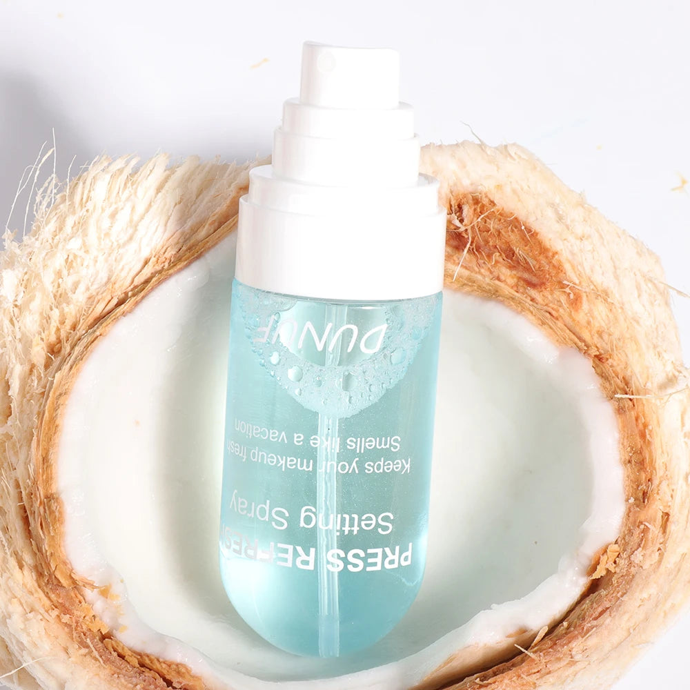 Dunuf Moisturizing Makeup Setting Spray For All Skin Types With Oil Free Formula Long Lasting Freshness