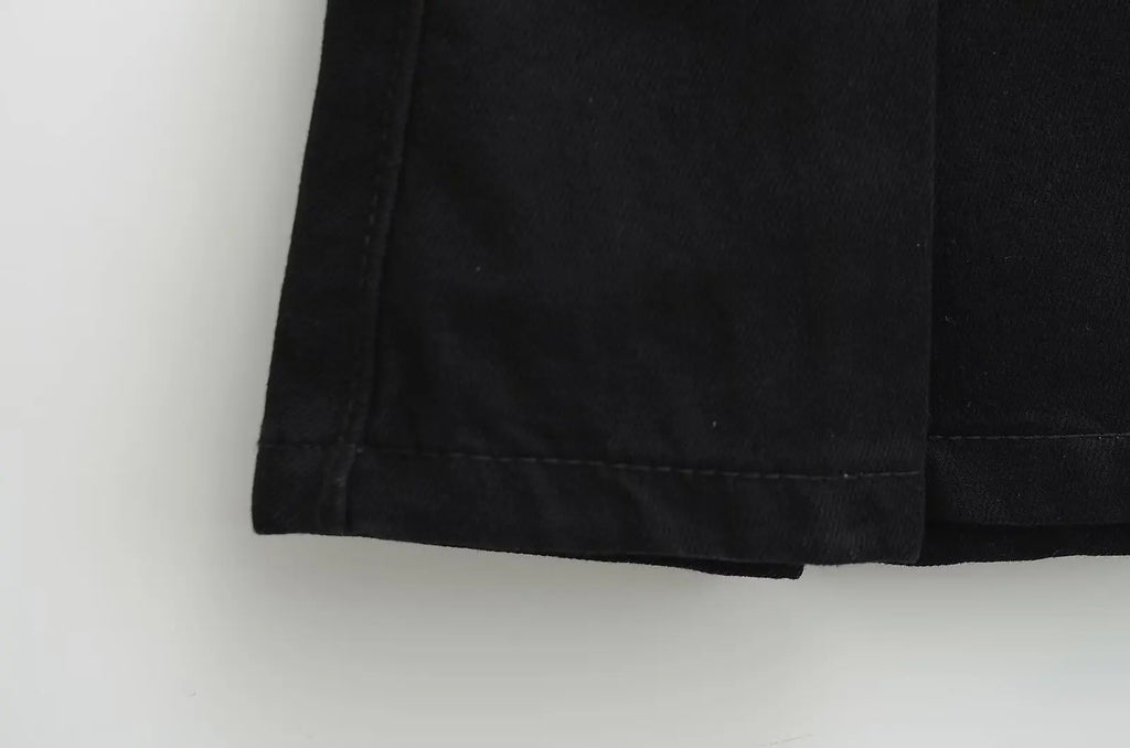 4 colors 2025 Y2K Low Waist Pleated Mini Skirt American Retro Women Package Hips Ruffles Short Skater Skirts With Shorts lining