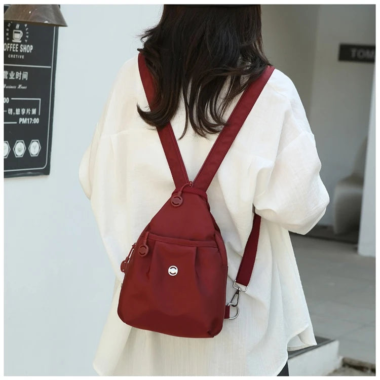 Fashion Casual Women's Chest Bag High Quality Women's Backpacks Multi Functional Shoulder Bag Large Capacity Women's Handbags