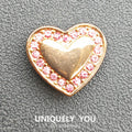 Shoe Charms Shoe Decoration Diy Metal Pony Rainbow Diamond Butterfly Heart Texture Advanced Fashion Decorations For Cross Shoes