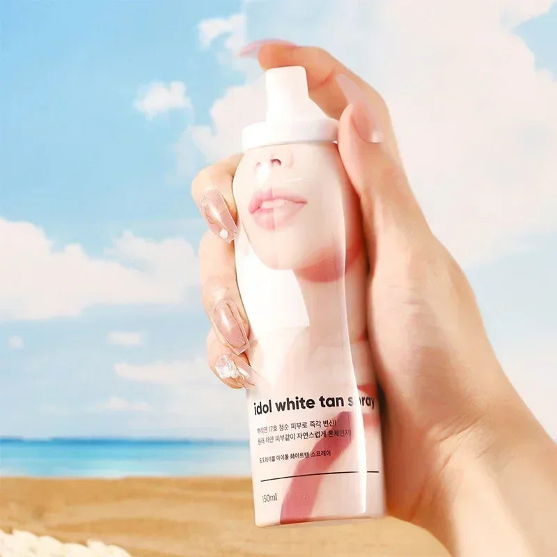 150ml Korean Idol Spray Body Foundation Concealer Brighten Whitening Moisturizing Bb Cream Base Face Foundation Liquid