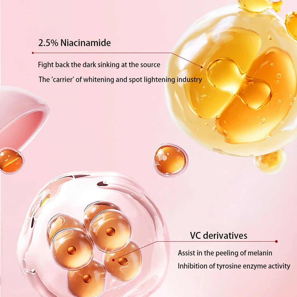 Niacinamide Brightening Beauty Box Improve Dull Skincare Sets Facial Toner Moisturizing Essence Oil Control Lotion Face Cream