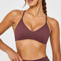 Sexy Fitness Yoga Bras Race Back Sports Bras Nylon Top Women Bra Breathable Underwear for Women Gym Yoga Bras Solid Color