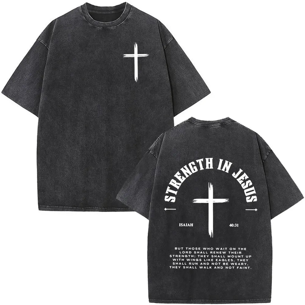 Faith Over Fear Bible Verse Tee For Men By Dshztooma Vintage Batik Print Black Everyday