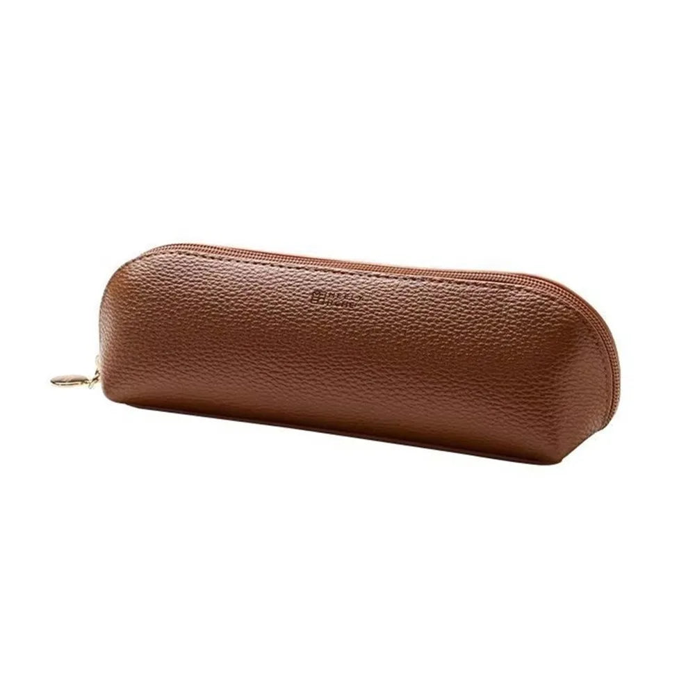 Cosmetic Bag Organizer Portable PU Leather Makeup Case For Travel Brushes And Toiletries For Travelers