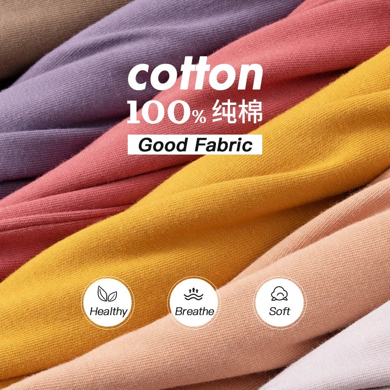 Combed Cotton Tees Solid Tops Woman Male Custom Team Uniform Class Clothes Summer Brand Customization Mens Tshirts