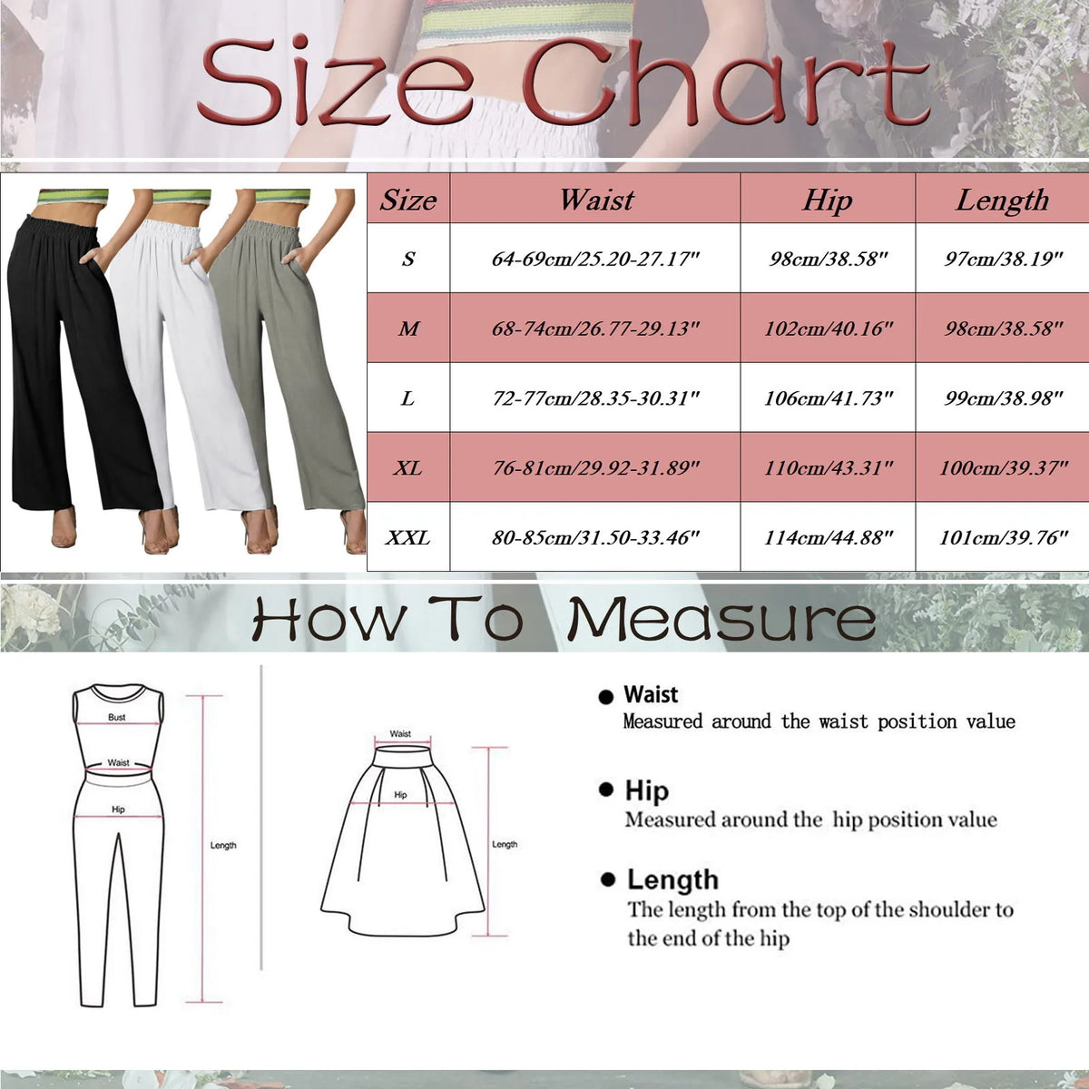 ZOMAXIUJEE Women's High Waisted Wide Leg Cotton Linen Palazzo Pants