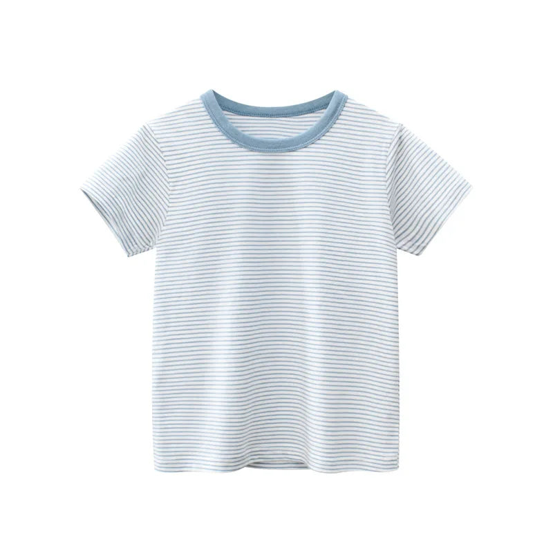 Tsaujia Boys' Short Sleeve Cotton T-Shirt - Cartoon Print Active Top