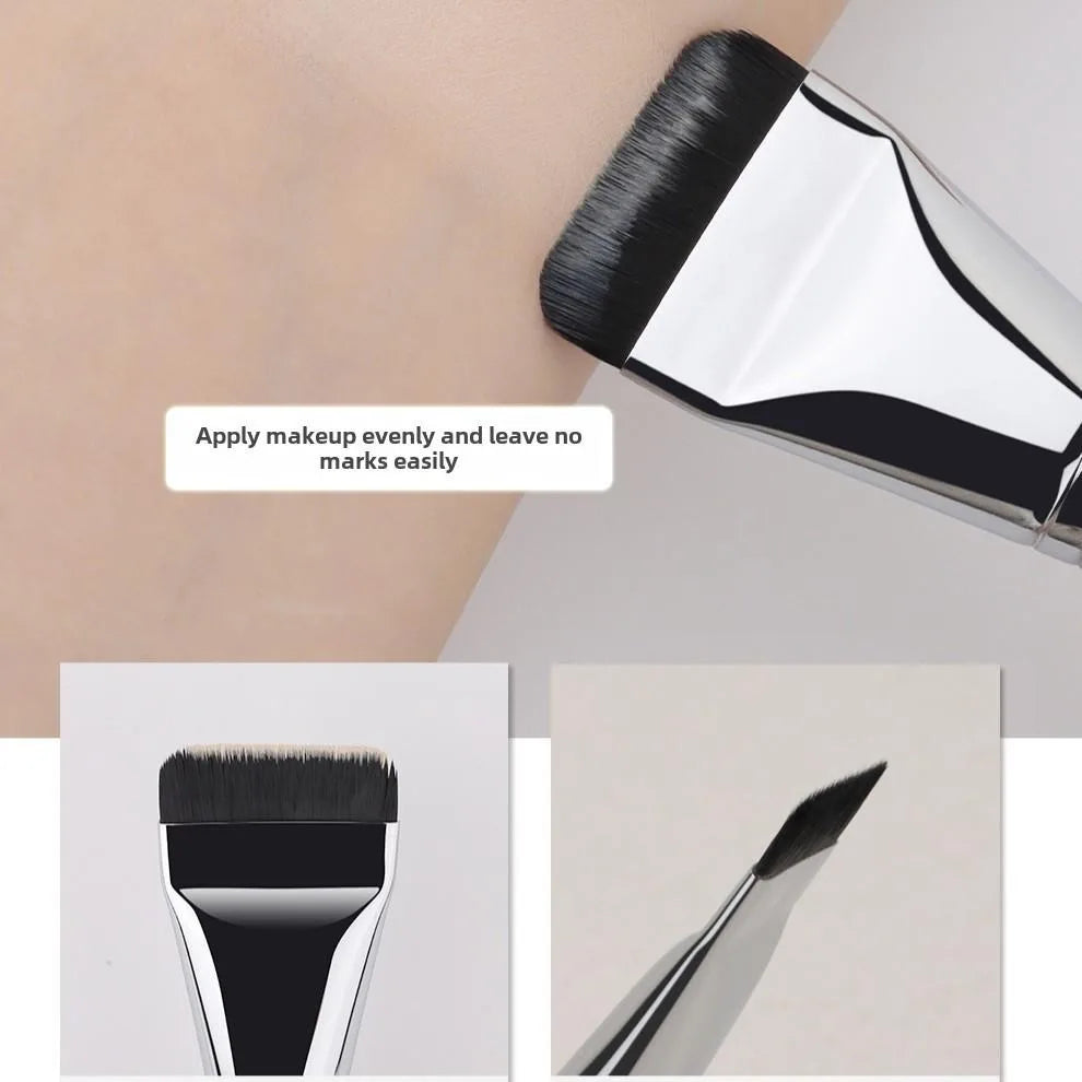 One-word foundation brush flat head base makeup brush concealer brush contour brush makeup tool brush student makeup tool