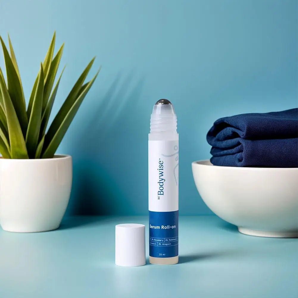 Bodywise Roll-on Ball Rosemary Hair Care Essence efreshing Anti-Frizz Hair Serum lasting Oil Control Strengthening Hair Care