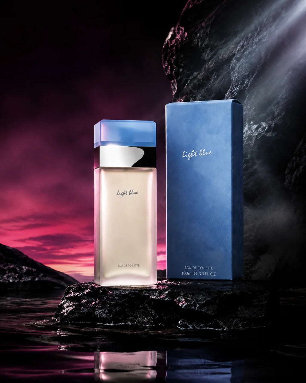 Light Blue Perfume Women, Eau DeToilette Spray, For Women, 3.4 OZ, Refreshing Signature Scent Eau De Toilette Spray for Dating Party Daily Occasions, Ideal Feminine Fragrance Gift