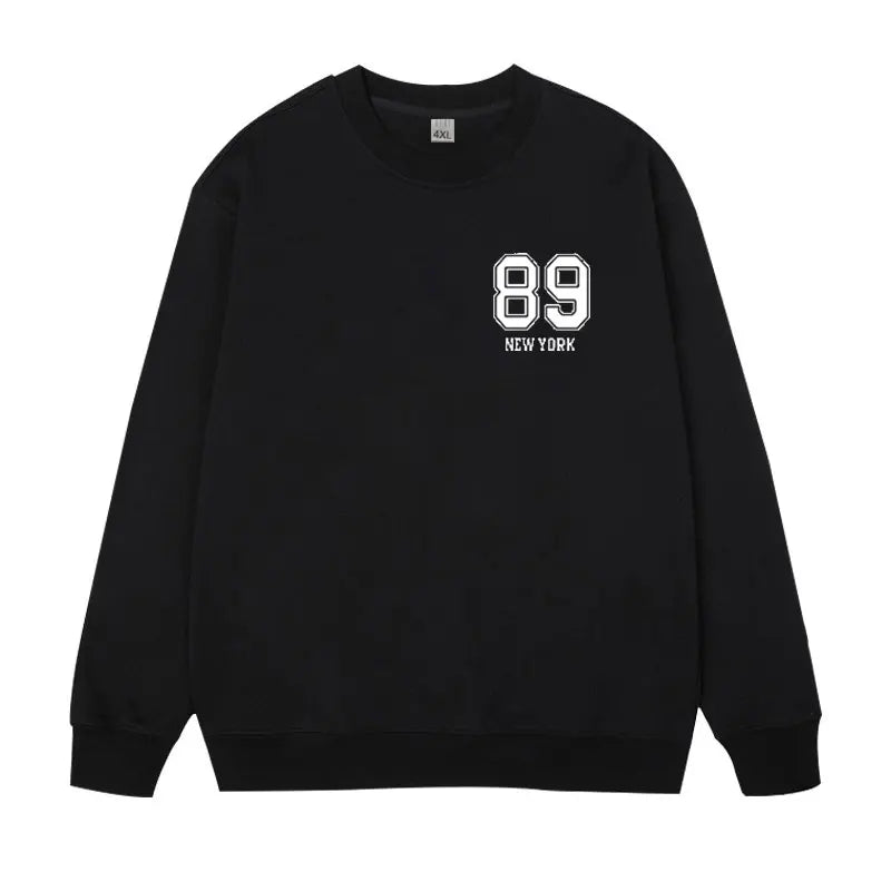 Plus Size Men'S Pullovers Full Cotton Sweatshirts 5Xl 6Xl 7Xl Autumn Winter Long Sleeves Printed Tops Male Clothing 110Kg-180Kg