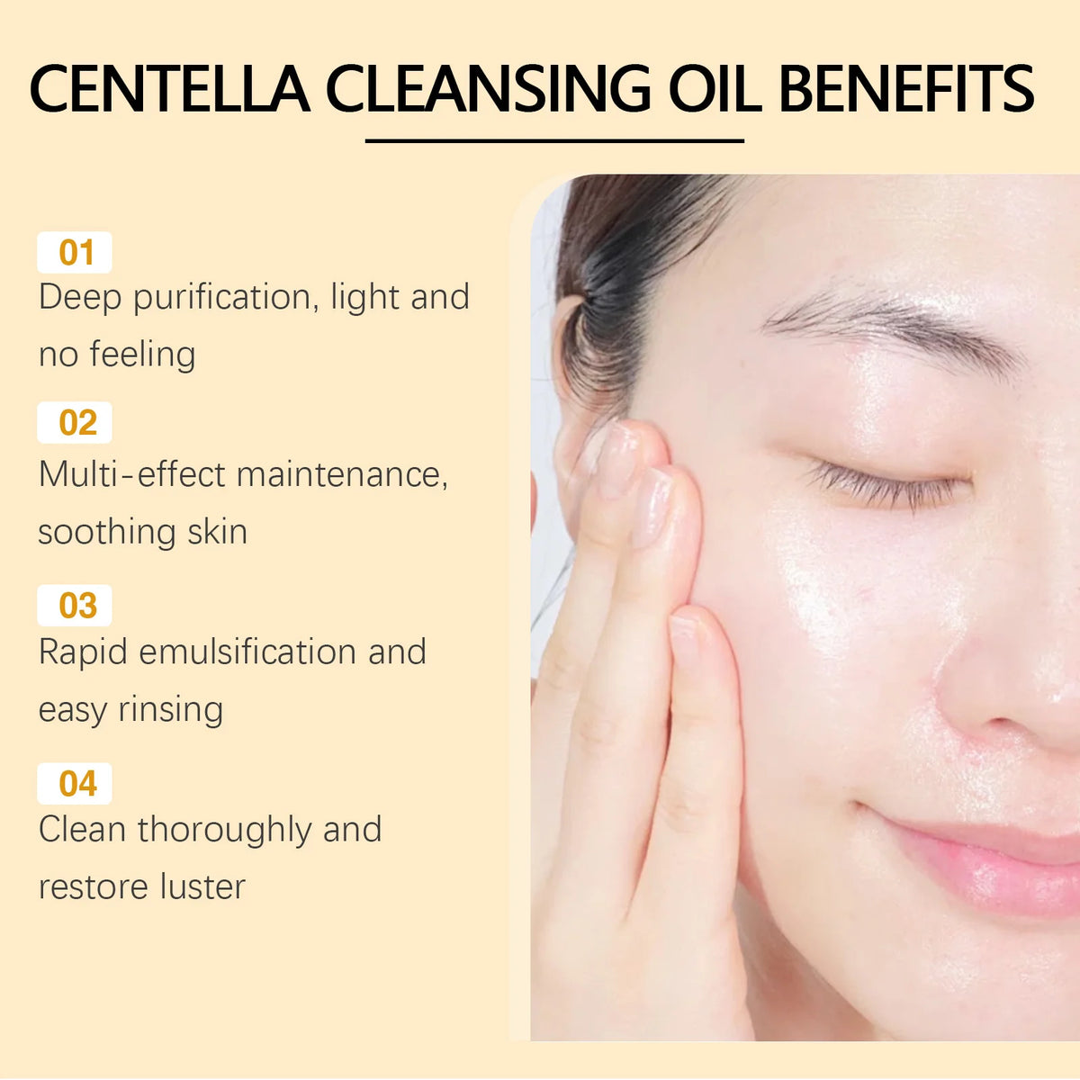 Eelhoe Centella 3-Step Skincare Set - Cleansing Oil, Foam & Serum