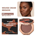 Mousse Cream Bronzer Matte Natural Contour Cream Bronzer Long Lasting Blendable Face Shading Cream Waterproof Makeup Cosmetics