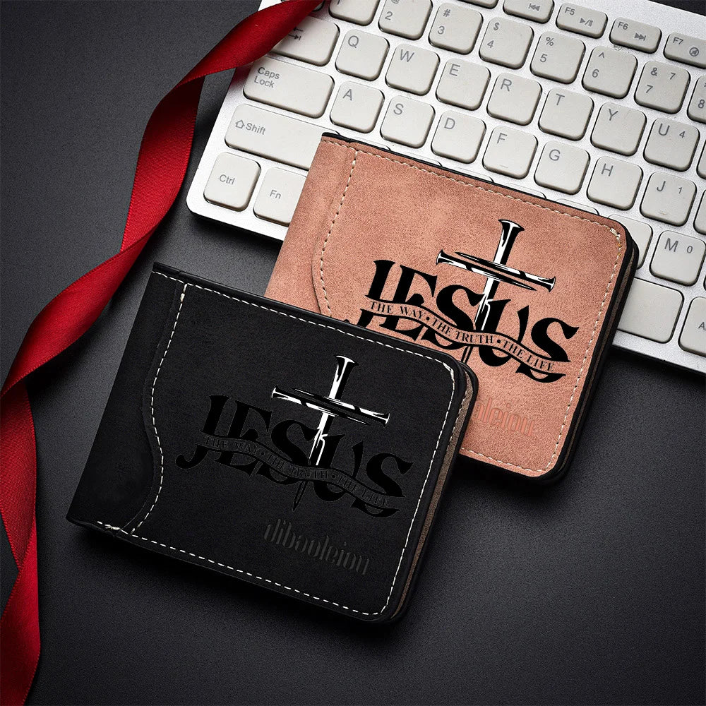 Men's Fashion Short Wallet PU Leather Multiple Card Slots High-Quality Personalized Soft Leather Wallet