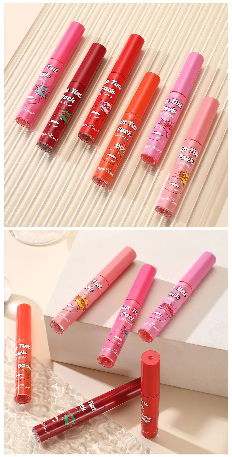 Dragon Ranee Peel-Off Lip Stain - Waterproof Matte Liquid Lip Glaze