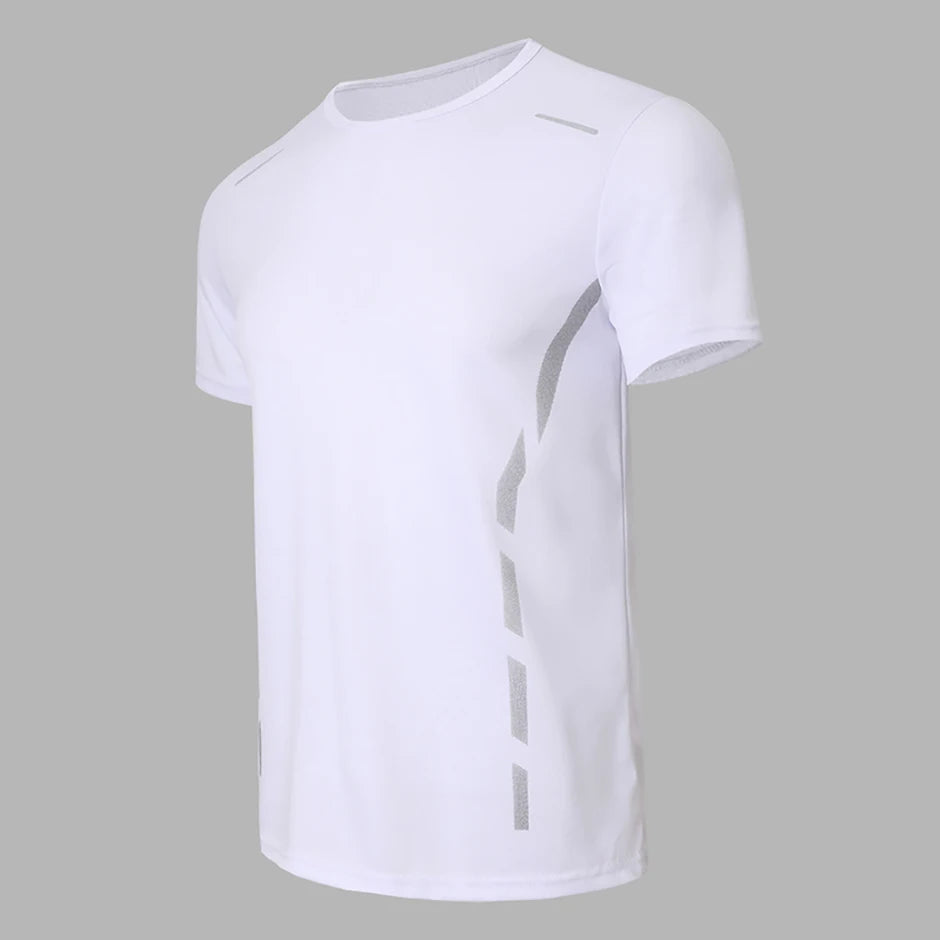 6/4 Pcs Men's Summer Multicolor Quick-drying Sports Short-sleeved Youth Running Fitness Basketball Football Breathable T-shirt
