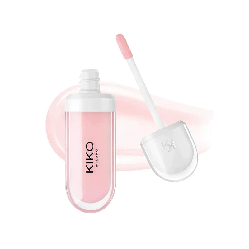 Fashion KIKO Single Headed Lipstick Transparent Mirror Lip Gloss Colorful Lasting Diamond Non-Fading Sexy Plump Lip Glaze Makeup