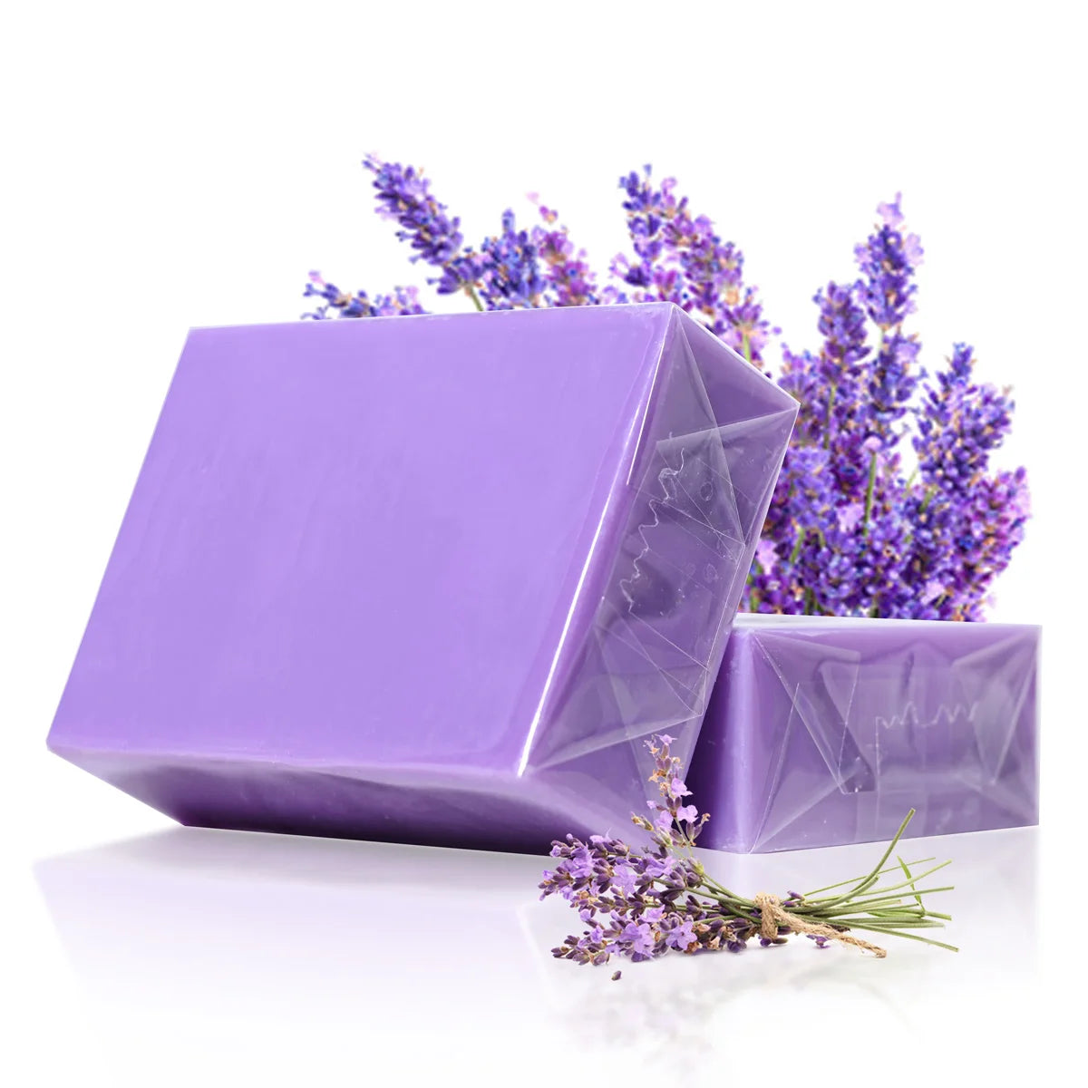 Natural Organic Lavender Essential Oil Handmade Soap – Cleansing, Refreshing & Oil Control Bath Bar