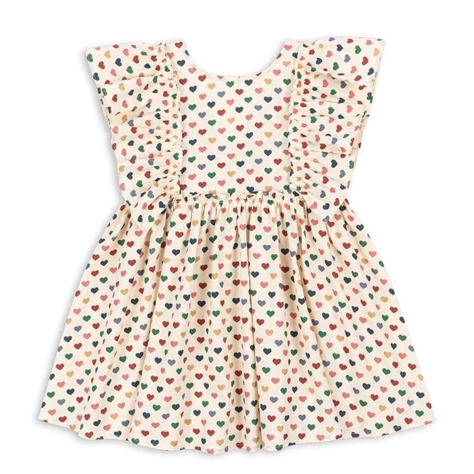 Summer 2026 Ks Girls Polka Dot Print Dress Girl Vacation Long Sleeved Tops Pants Kids Preppy Style Dresses Children Clothes Set