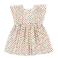 Summer 2026 Ks Girls Polka Dot Print Dress Girl Vacation Long Sleeved Tops Pants Kids Preppy Style Dresses Children Clothes Set