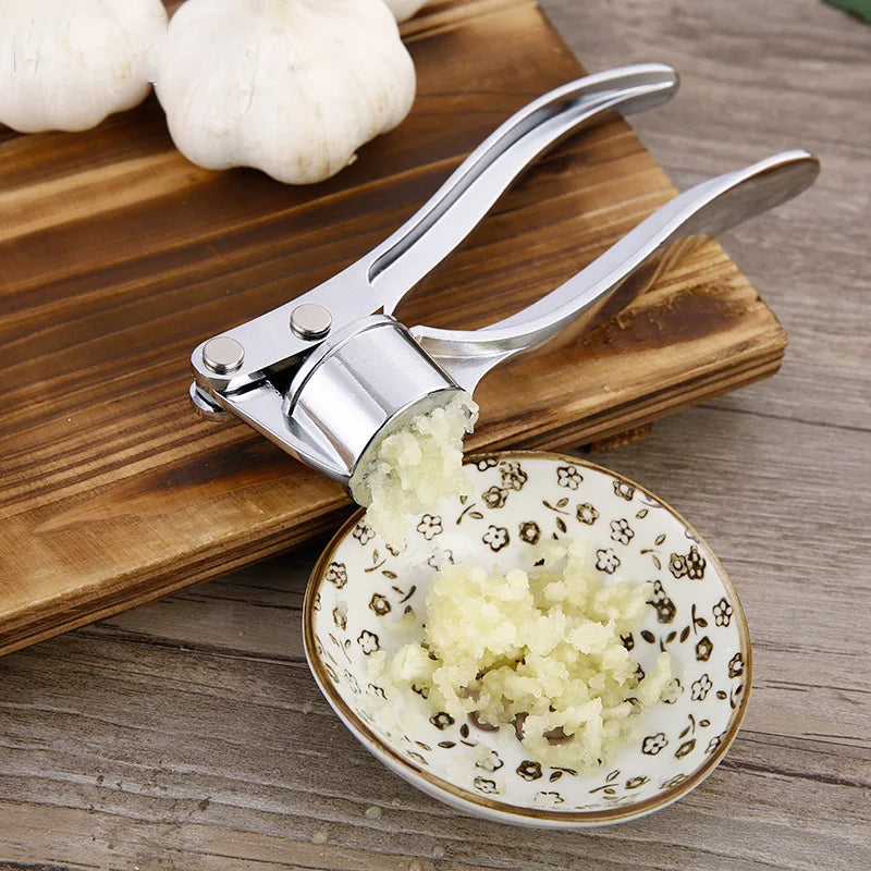 Garlic Press Crusher Mincer Detachable Kitchen Garlic Smasher Squeezer Labor Saving Manual Press Multi Grind Tool Kitchen Gadget