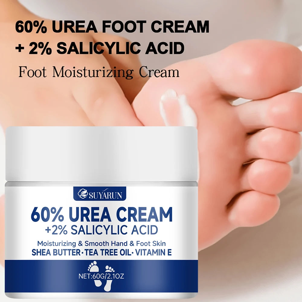 SUYARUN 60% Urea Cream for Cracked Heels and Dry Skin