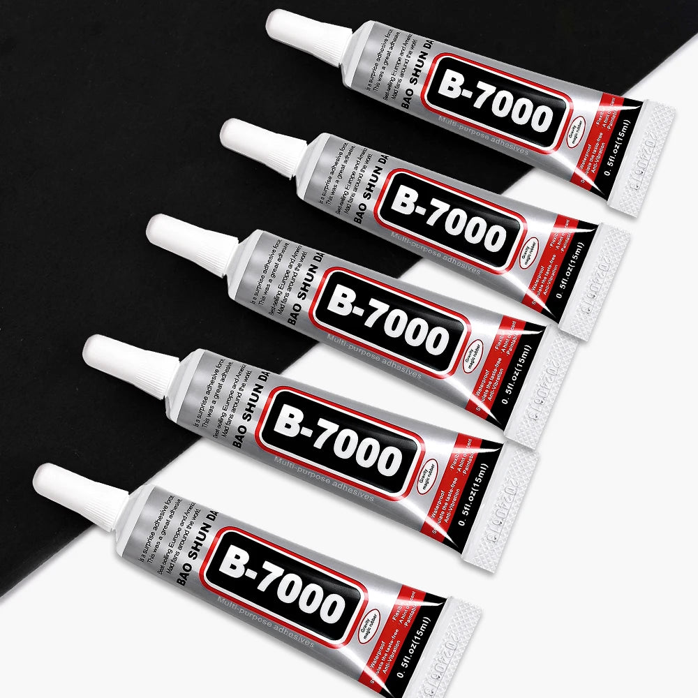 15ML 0.5OZ Strong Nail Glue Gel Professional Fast Drying Glue with Remover for Fake Acrylic Nails & Press on Nails Glue Tools *&