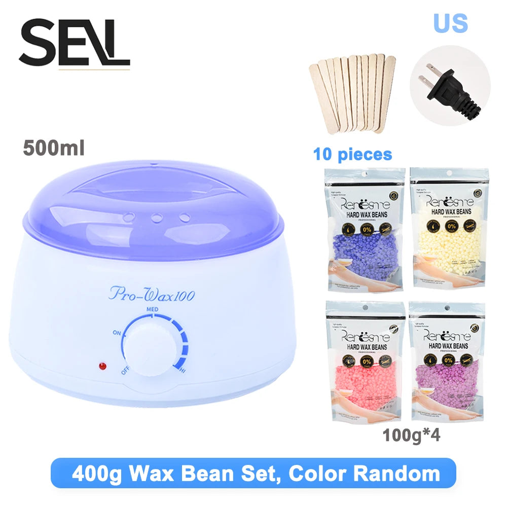 500ml Wax Heater and Melting Pot for Hair Removal - USB Powered