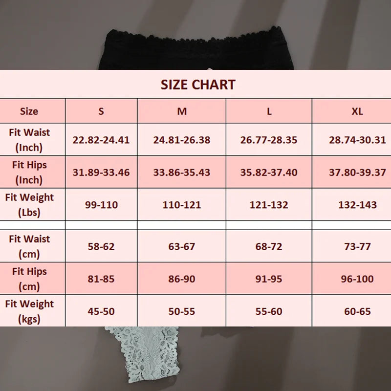5Pcs/Set Women'S Cotton Panties Floral Lace Intimate Underwear Trendy Patchwork Lace Briefs Female Soft Underpants Lingerie S-Xl