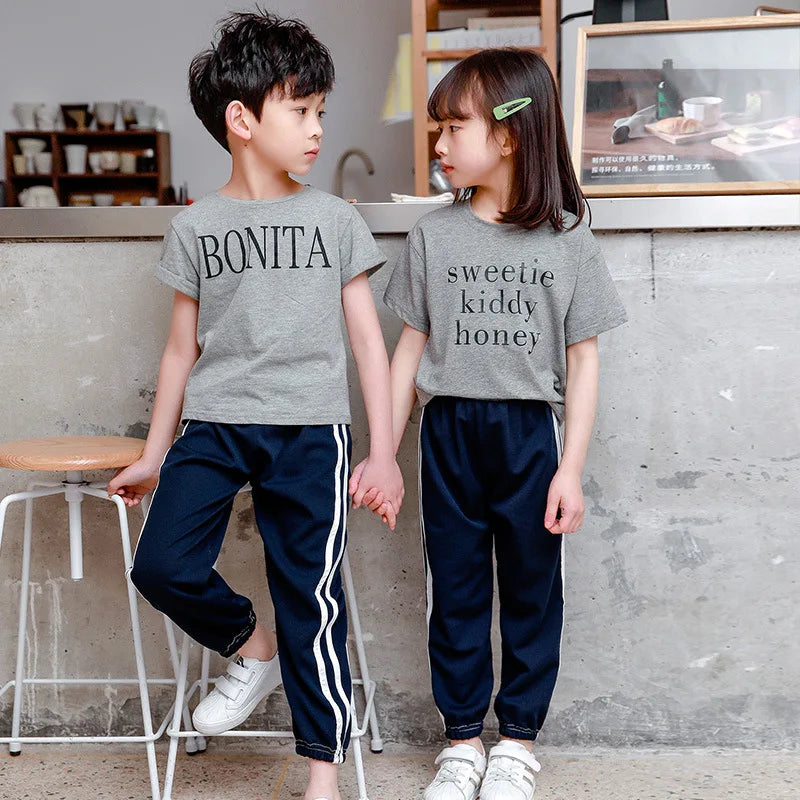 Tinoluling Kids Sport Trousers - Unisex Summer Athletic Pants