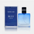 Pure Homme Blue Parfum for Men 30ml Long-lasting Scent Fresh Marine Aquatic Woody Note Cologne Spray Business Male Fragrance