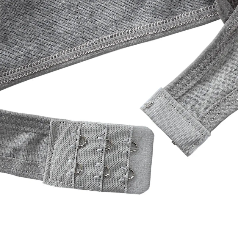 1PC New Teenage Girls Small Bras Back Buckle Young Children Underwears Student Girls Solid Kids Sports Training Bra Padded Vests