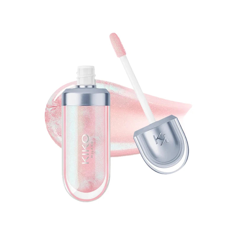 Kiko 3D Hydra Lipgloss - Moisturizing Shimmer Lip Gloss, Pearly Mauve