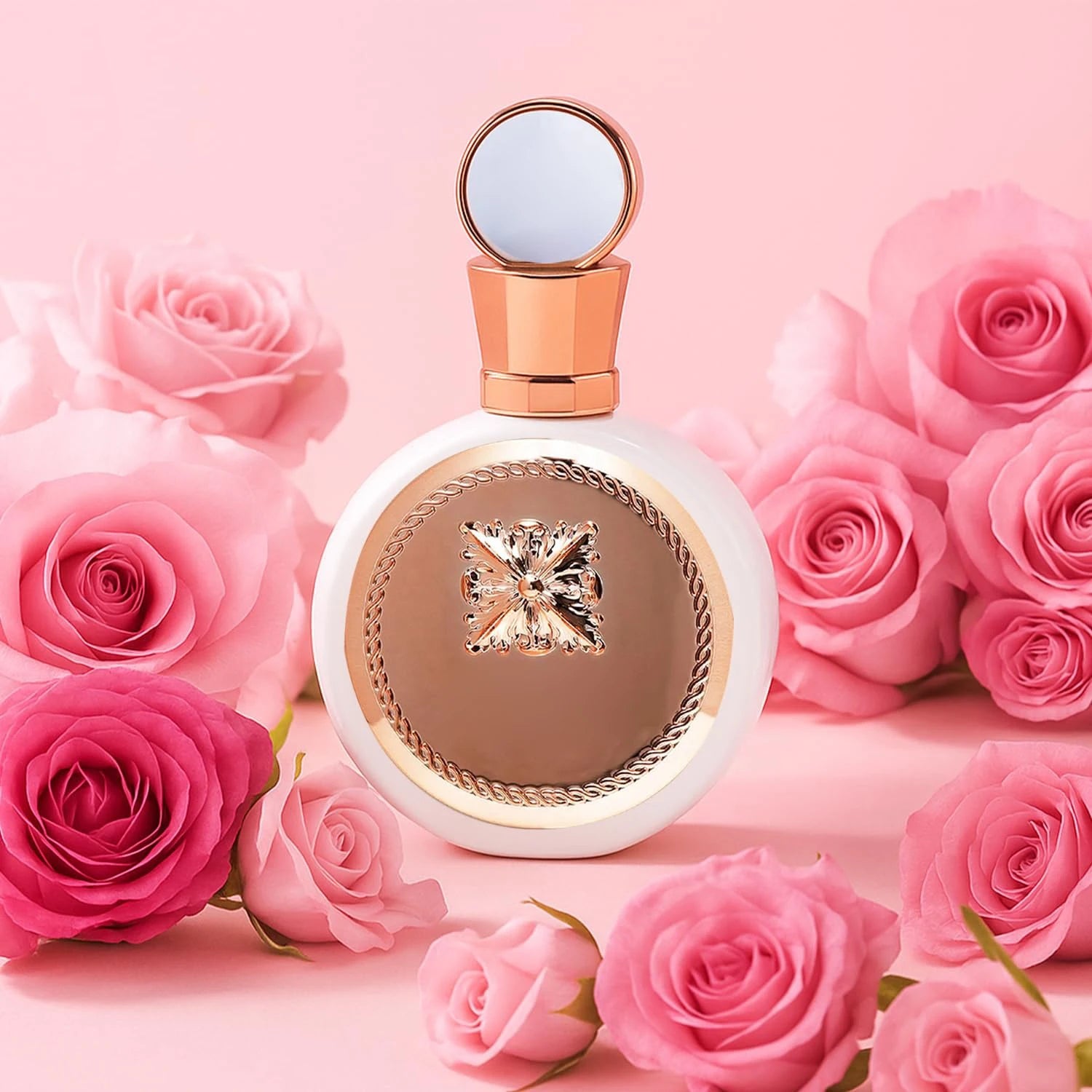Fakhar - Floral, Sweet, Creamy, Powdery, Fruity - Eau De Parfum Long-Lasting Fragrance for Women, 3.4 Oz / 100 ml