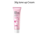 Facial Moisturizer Tone-up Cream,Sakura Essence Glow Moisturizer Cream 1.06 Fl OZ Hydrating Smooth Dry Skin Nourishing Skin Care